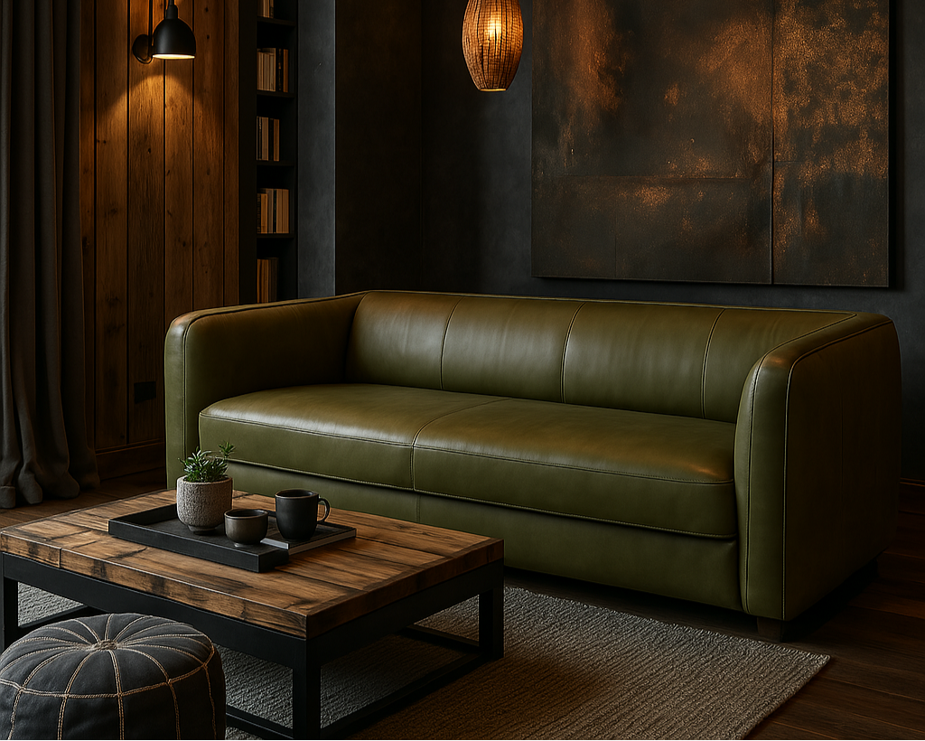 Baccio- Loveseat 100% Piel