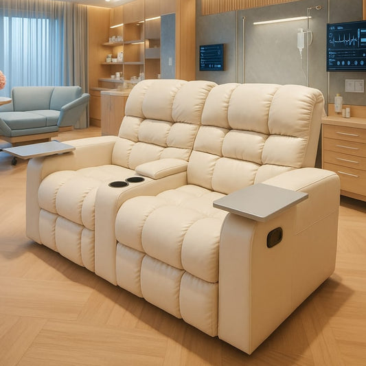 Sofia-Reclinable hospitalario, vynil antibacterial